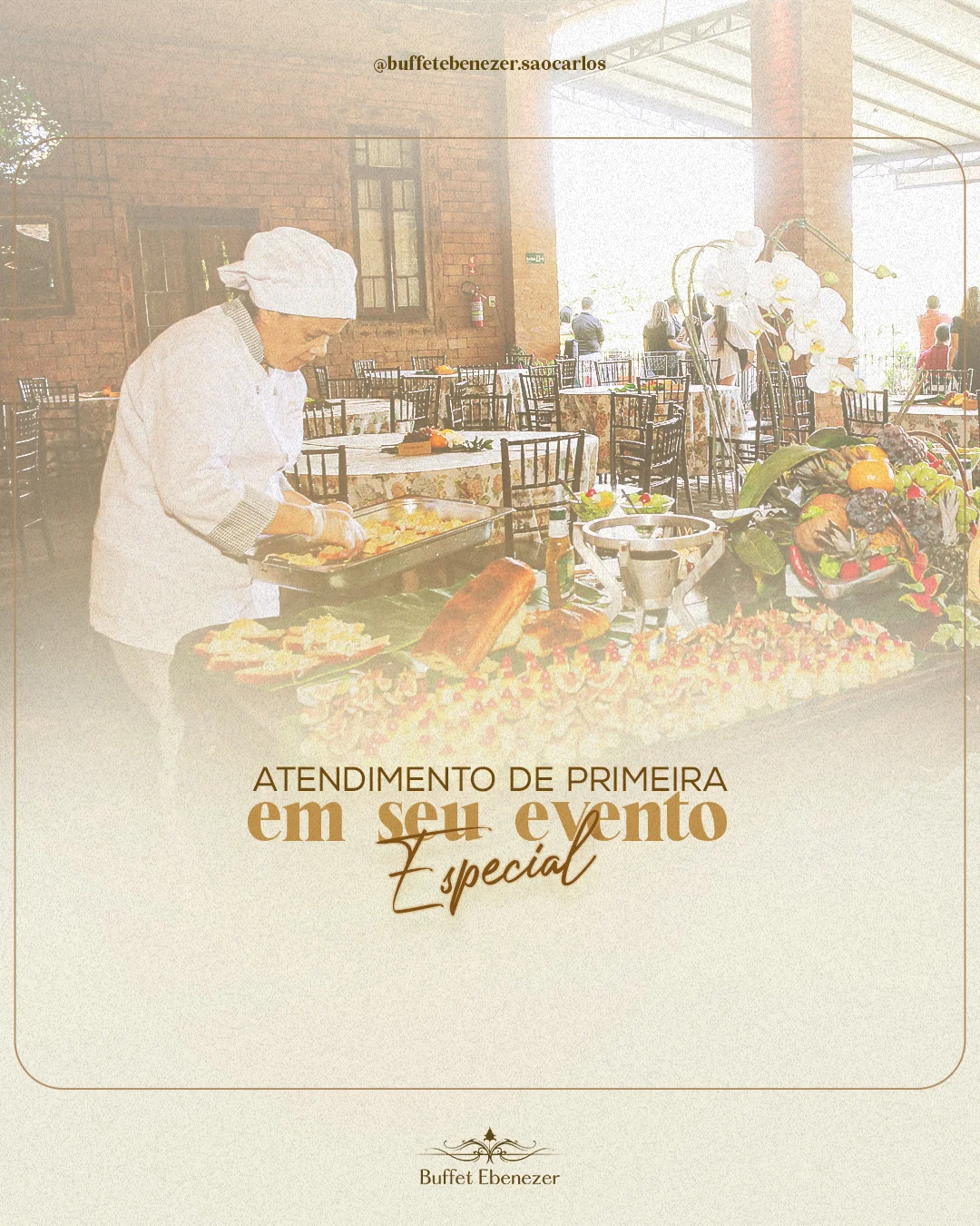 Evento realizado pelo Buffet Ebenézer