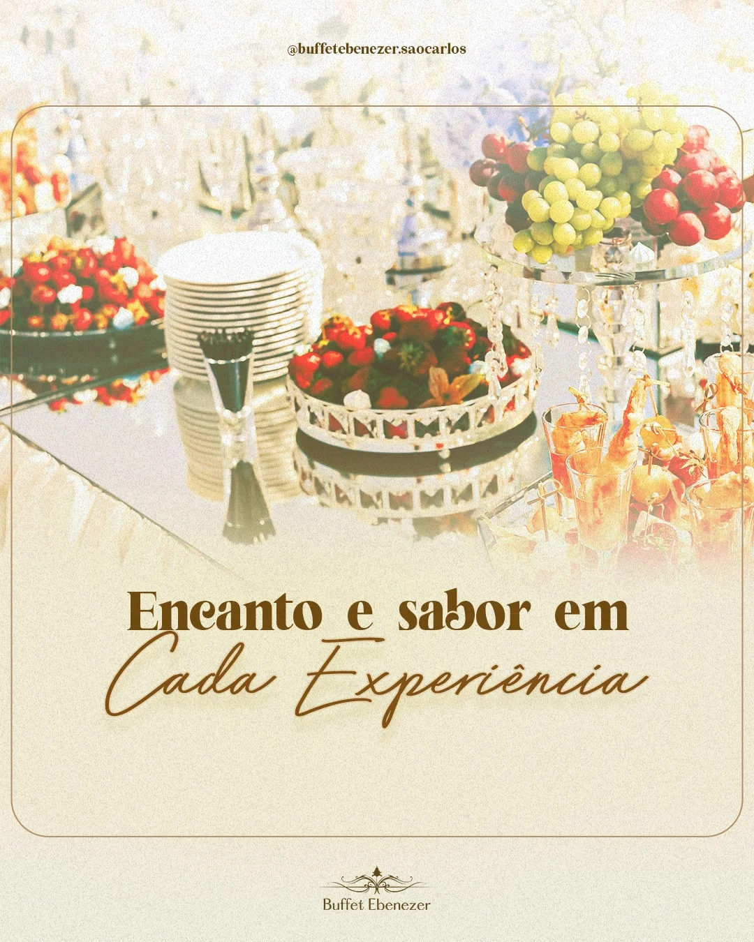 Ambientação elegante de festa